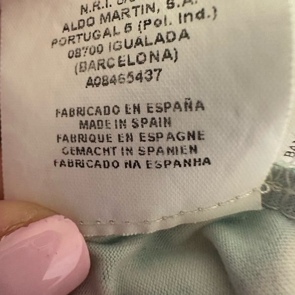 Aldo Martins Anthropologie Andalia Surplice Knit Pink Green Long Sleeve Top S - Picture 8 of 13